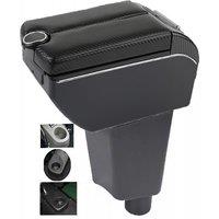 For Clio Armrest Box Renault Captur Clio 3 4 III IV Car Armrest Auto Storage Box Arm Bracing heighten Interior Details Retrofit