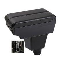 For Renault Logan Armrest Box Renault Logan 2 Car Armrest Auto Storage Box Arm Bracing heighten Interior Details Retrofit Part