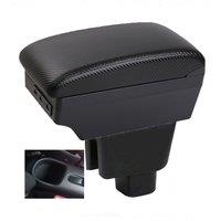 For BR-V Armrest Box Honda BR-V BRV brio mobilio Armrest Auto Storage Box Arm Bracing heighten Interior Details Retrofit Part