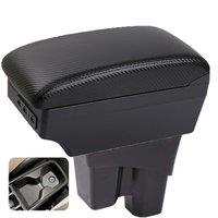 For Honda City Armrest Box Honda City GM6 Armrest Auto Storage Box Arm Bracing heighten Interior Details Retrofit Part