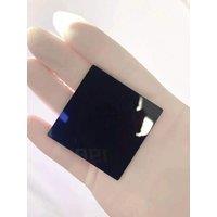 10Pcs Total Size 50x50x1.5mm 254nm 315nm 365nm Square Black UV Pass Optical Filter Glass ZWB1 ZWB2 ZWB3