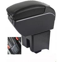 For Vios Armrest Box Toyota Yaris Vitz Vios 5dr Car Armrest Auto Storage Box Arm Bracing heighten Interior Details Retrofit Part