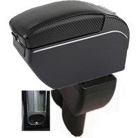 For Caddy Armrest Box Volkswagen VW Touran Caddy Armrest Auto Storage Box Arm Bracing heighten Interior Details Retrofit Part