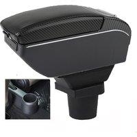 For Skoda Citigo Armrest Box Volkswagen VW UP Seat Mii Armrest Auto Storage Box Arm Bracing heighten Interior Details Retrofit