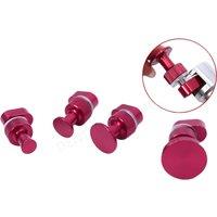 Car dent repair tool, aluminum alloy gasket, adhesive sheet, thickened pull sheet, dent repair parts