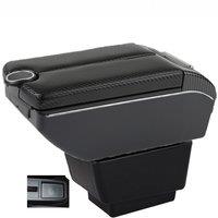 For Skoda Fabia Armrest Box Skoda Fabia 3 III Car Armrest Auto Storage Box Arm Bracing heighten Interior Details Retrofit