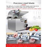 2.5-3Kg/Min Electric Food Vegetable Cutting Machine Cabbage Chilli Potato Onion Slicer Shredder
