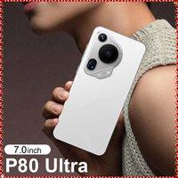 2026 NEW P80 Ultra 7.0inch HD Smartphone 5G Dual Sim 22G 2TB Cellphones Android 15 Cell Phone Face Unlocked 8000mAh Mobile Phone