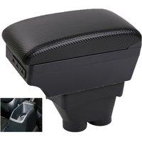 For Car 208 Armrest Box Peugeot 208 Armrest Auto Storage Box Arm Bracing heighten Interior Details Retrofit Part