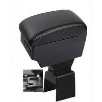 For Peugeot 307 Armrest Box Peugeot 307 Armrest Auto Storage Box Arm Bracing heighten Interior Details Retrofit Part