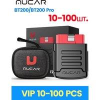 Wholesale 10pcs-100pcs MUCAR BT200/BT200 Pro OBD2 Diagnostic Tool Full System Diagnosis scanner for all cars Support 15 Reset