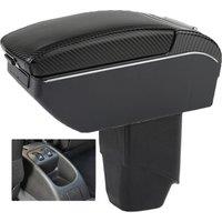 For Peugeot 206 Armrest Box Peugeot 206 Car Armrest Auto Storage Box Arm Bracing heighten Interior Details Retrofit Part