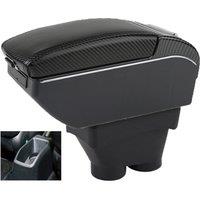 For Peugeot 208 Armrest Box Peugeot 208 Car Armrest Auto Storage Box Arm Bracing heighten Interior Details Retrofit Part