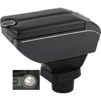 For Mitsubishi colt Armrest Box Mitsubishi colt Car Armrest Auto Storage Box Arm Bracing heighten Interior Details Retrofit