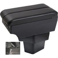 For Note Armrest Box Nissan Note e-Powe Car Armrest Auto Storage Box Arm Bracing heighten Interior Details Retrofit Part