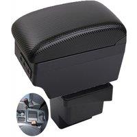 For Tiguan Armrest Box Volkswagen Tiguan Armrest Auto Storage Box Arm Bracing heighten Interior Details Retrofit Part