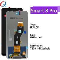 Smart 8 pro Phone Display Parts For Infinix Smart 8 pro Mobile Phone Lcd For lnfinix Smart 8 pro Phone Screen Replacement