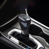Gear Lever Shift Knob Cover Carbon Fiber ABS For Honda Civic Accord Crider Inspire CRV Breeze Envix Integra Car Accessories Auto