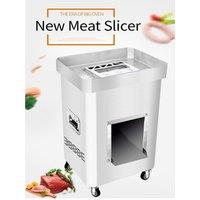 Full Automatic 304 Stainless Steel Fresh Meat Slicer Beef Slicer Automatic Meat Slicing Machine