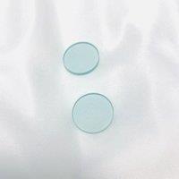 2Pcs Total Size Diameter 50mm Round 2mm Thickness GRB1 KG1 Optical Filter Glass
