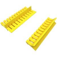 Car dent repair tool, right angle pull bar, two-piece pull buckle set, dent repair parts without sheet metal