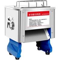 Fully Automatic Meat Slicer Cutter Machine Commercial Desktop Meat Cutting Machine Stainless Steel Electric Slicer Beef Mutton