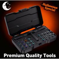 VMAN 24-in-1 Multi-Purpose Ratchet Wrench Screwdriver Set S2 Magnetic Bits DIY Hand Tools for Household Repair RS1