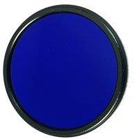 Dark Blue Optical Filter Glass QB3 Mounted For Camera Photography