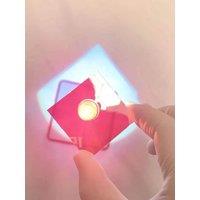 Size 20x20x1mm 656nm Ha 10nm Bandwidth Narrow Bandpass Optical Filter Glass