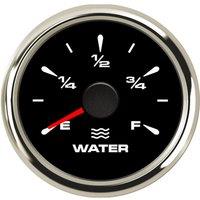 Auto Boat Truck Use 0-190ohm 0-180ohmn 240-33ohm 240-30ohm Water Level Gauges 52mm F-E Show Water Level Meters with Backlight