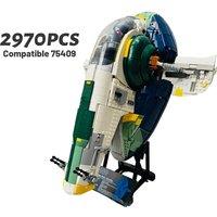 Compatible 75409 Building Blocks Space Ship Model DIY Assemble Technology 2970Pcs Bricks Collection Toys For Kids Adult Gifts