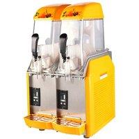 Beverage Shop Slushie Machine Commercial Slush Machine Two Bowl Carbonated Slush Machine