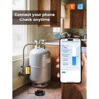 Moray ME204R Customized Gateway Mobile APP High Accuracy Propane Butane LPG Tank Level Monitor Measuring Instruments