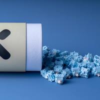 XLLAB x HMX Yogurt R2 Switch Linear 37g 45g Factory Lubed RGB 5Pins For Mechanical Keyboard MX Switch Custom DIY Gaming Keyboard