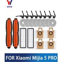 For Xiaomi Robot Vacuum 5 PRO/ OV21CN Accessories Main Side Brush Mop Cloth HEPA Filter Dust Bag Replacement Spare Parts