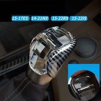 Crystal Car Accessories Auto Gear Shift Knob Cover Lever Handle Replacement With LED Lights For Lexus ES NX IS RX