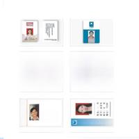 Printing 25pcs 13.56MHZ IC card employee's card, photo cards, Employee Name ID photos card,ID card