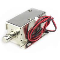 Electromagnetic Lock DC12/24V Electric Latch Lock Small Electric Control Cabinet Door Lock Access Control