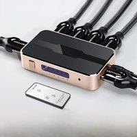 Vention HDMI Splitter 5 in 1 out 4K/30Hz HDMI 5x1 3x1 Adapter for XBOX 360 TV Mi Box Switch PS5 PS4 3 in 1 out HDMI 2.0 Switcher