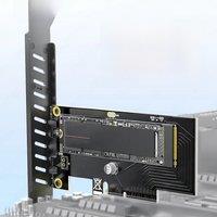 JEYI M.2 NVME SSD to PCIe 4.0 Adapter Card, 64Gbps SSD PCIe 4.0 X4 Expansion Card for Desktop PC ,