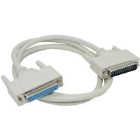 25Pin DB25 Parallel Male to Female LPT Printer DB25 M-F Cable 1.5M computer cable Printer extending Cable