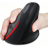 Vertical Mouse Wireless 6D 2400DPI With Charging Battery Built-in Universal Gaming Mouse Support