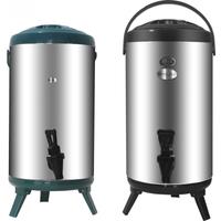 XEOLEO 12L Bubble tea Heat preservation Bucket Milk tea Coffee Ice Insulation Barrel Stainless steel Milk tea barrel Keep cool