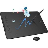 XPPen New Deco01V3 10 Inch Graphics Digital Tablet Drawing Tablet 16384 Levels Pressure 8 Shortcut