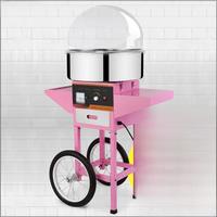 XEOLEO Cotton Candy Maker Commercial Cotton Candy MakerElectric Cotton Candy Floss Machine With Cover 52cm Diameter