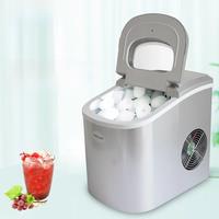 XEOLEO Ice Maker Electric Bullet Cylindrical Ice Maker Machine 12kg/24h Automatic Household Mini Ice Machine For Milk Tea Shop