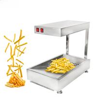 XEOLEO French Fries Warmer Churros Insulation Machine Stainless Steel Commercial Food Warmer Table