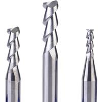 1pc 2 flutes milling cutters carbide alloy end mill cnc end milling cutter aluminum milling cutter for aluminum and woodworking