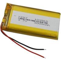 XINJ 3.7V 3000mAh 11.1Wh Polymer Li Lithium Lipo Battery 103565 For Phone GPS Bluetooth Speaker PAD MID Power Bank Tablet PC