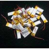 10pcs 3.7V 180 mAh Polymer Li Lithium Lipo Battery 601230 For Mp3 Headphones Bluetooth Speaker Smart Watch 3D Glasses DVR